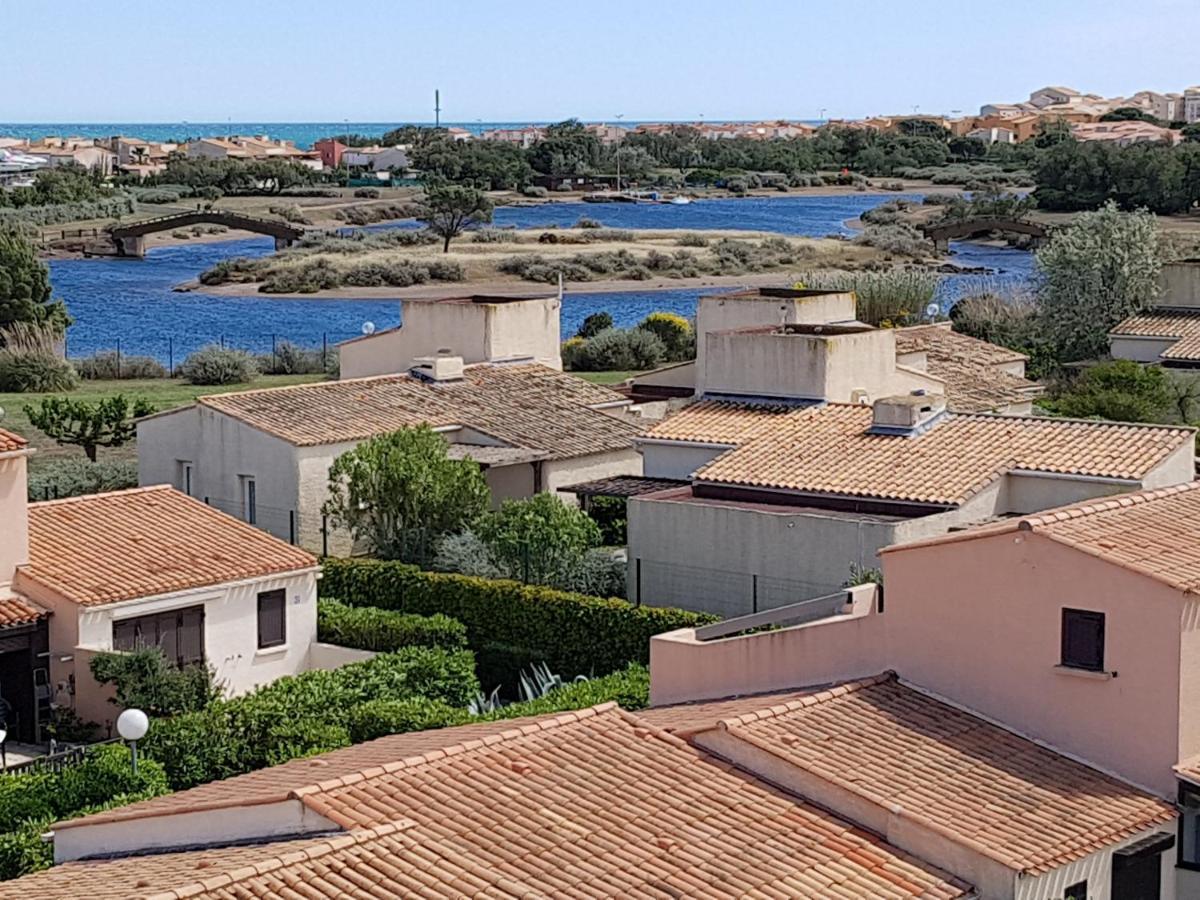 Studio Vue Mer Panoramique, Piscine Port Venus Village Naturiste Agde Exteriör bild