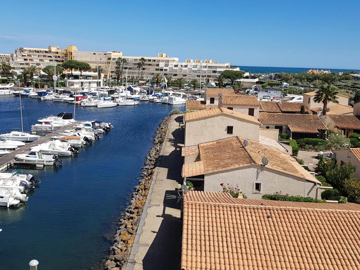 Studio Vue Mer Panoramique, Piscine Port Venus Village Naturiste Agde Exteriör bild